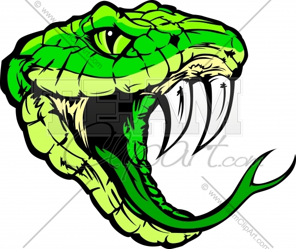 Viper Snake Head Logo