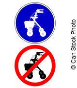 Walking Traffic Sign Clip Art