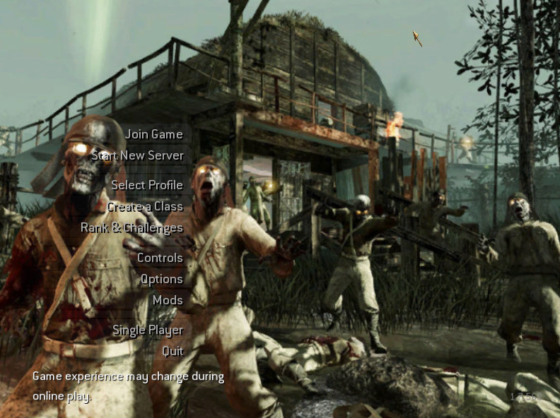 Waw Zombies Mod Menu