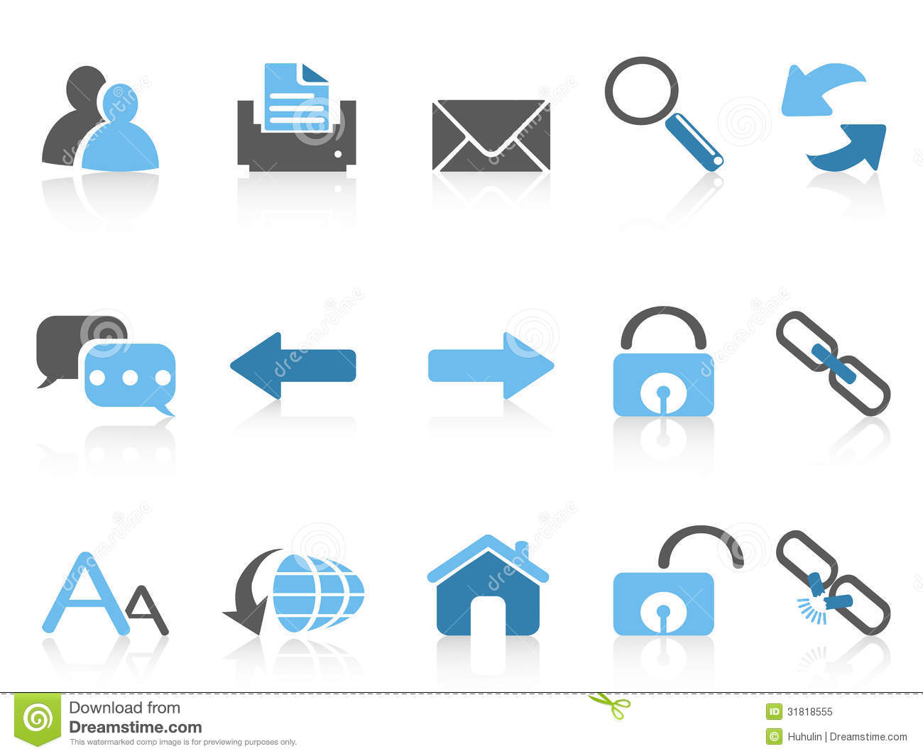 Web Navigation Icons