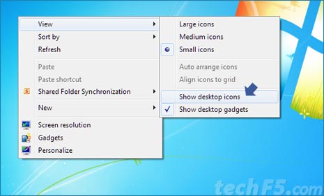 Windows 7 Desktop Icons