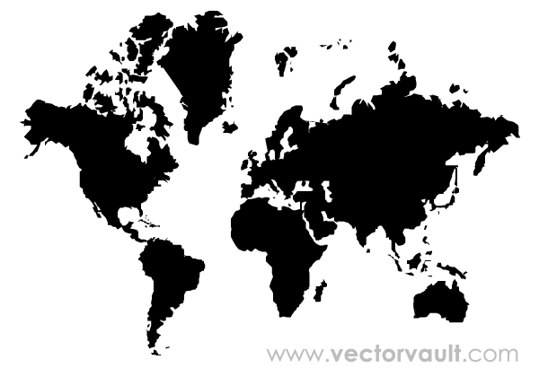 World Map Vector Art