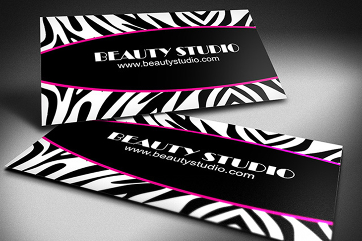 Zebra Print Business Cards Templates Free
