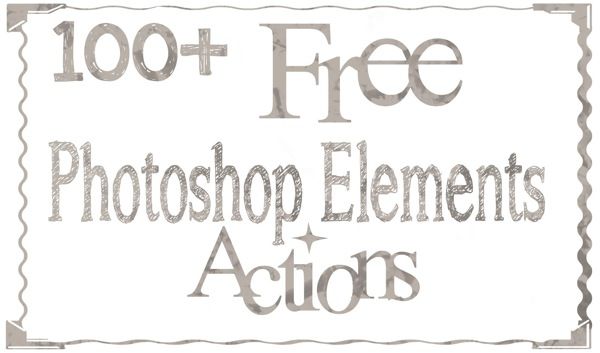 100 Free Photoshop Actions