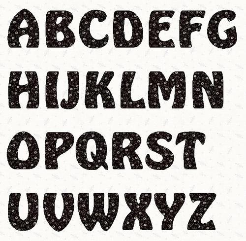 2 Inch Alphabet Letters Printable Template 2 Inch Alphabet Letters Printable Template