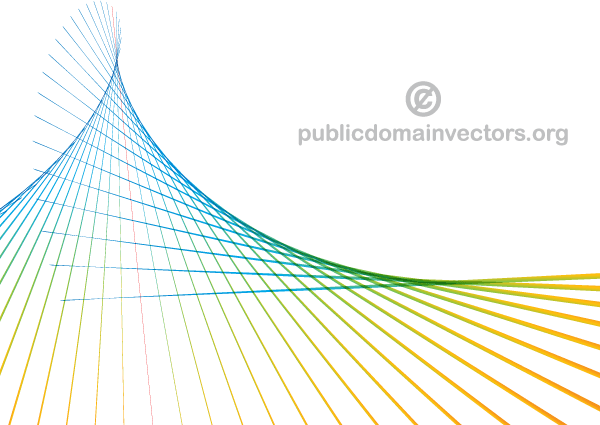 Abstract Line Design Vector