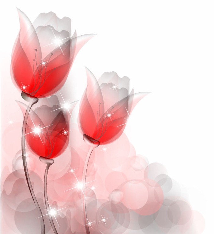 Abstract Tulip Clip Art
