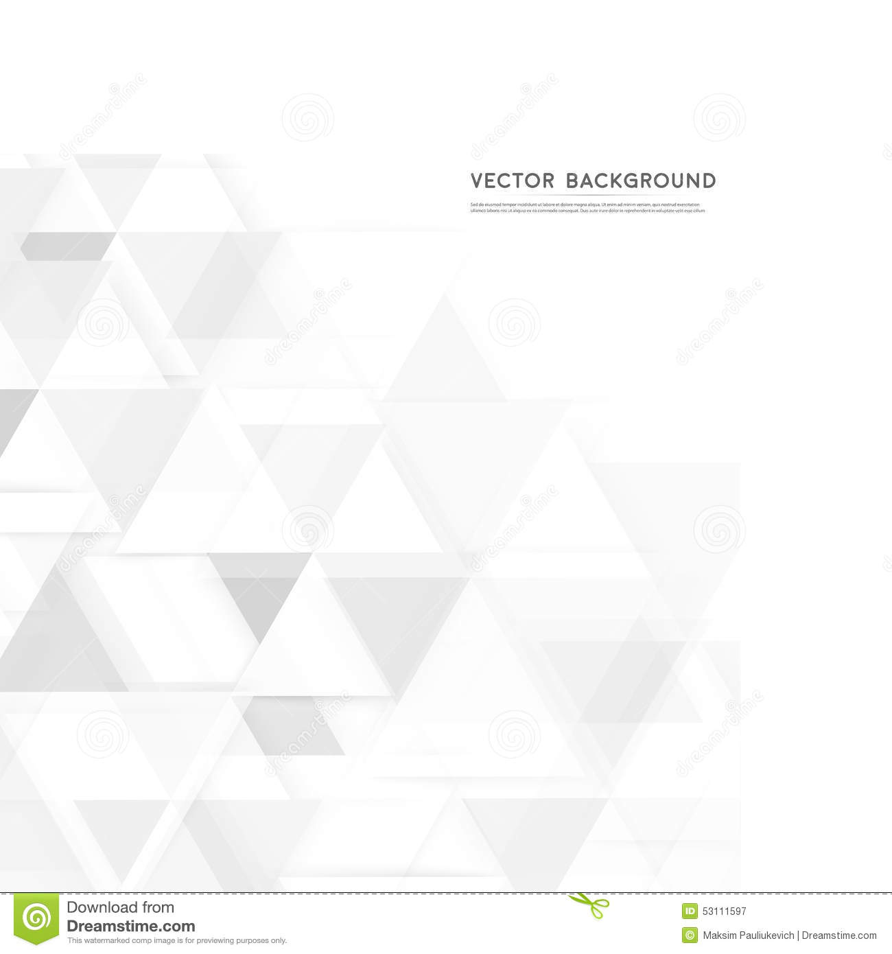 Abstract Vector Triangle Polygon