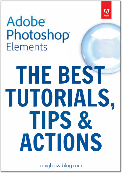 Actions Photoshop Elements Tutorials