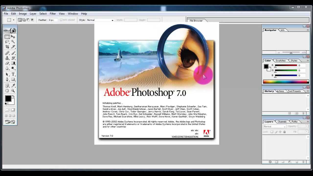 Adobe Photoshop 7.0