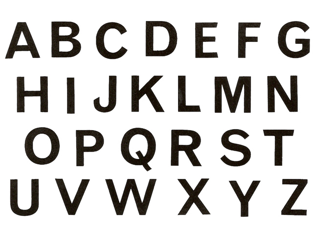 Alphabet Block Letters Alphabet Block Letters