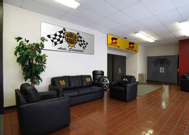 Auto Repair Shop Waiting Rooms