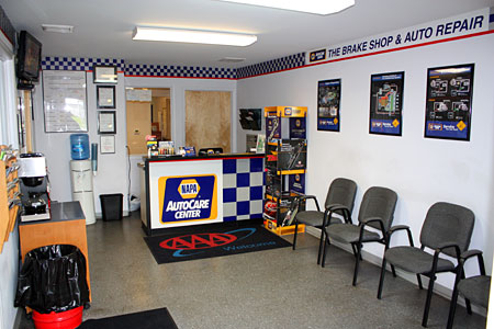 Auto Shop Waiting Room