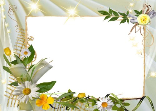 Beautiful Flower Frame