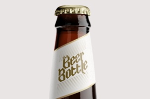 Beer Bottle Template