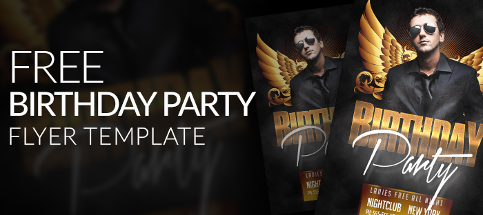 Birthday Party Flyer Templates Free