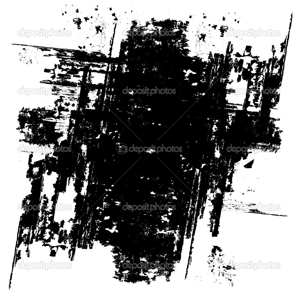 Black and White Grunge Vector