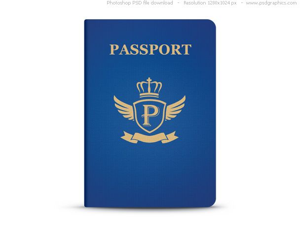 11 USA Passport Template PSD Images