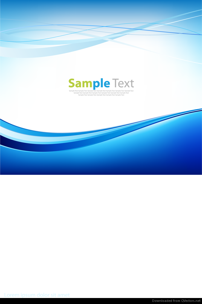 Blue Abstract Wave Vector Free Blue Abstract Wave Vector Free
