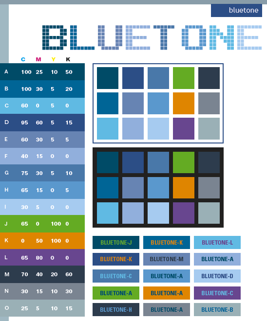 Blue Color Scheme