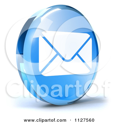 Blue Email Icon