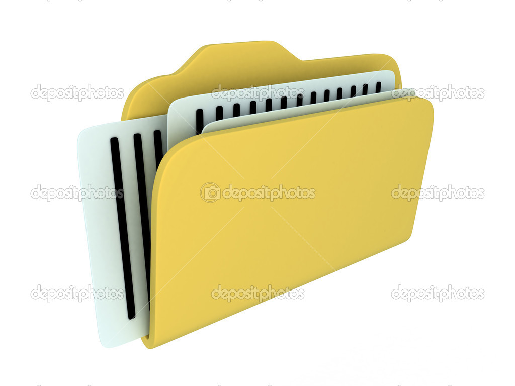 Blue File Folder Icon Blue File Folder Icon