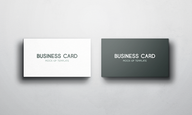 Business Card Mockups PSD