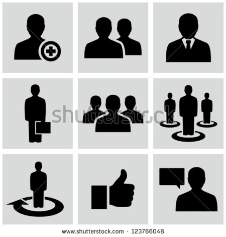 Business Man Icon Vector