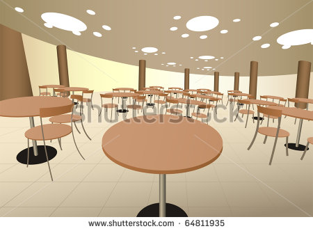 Cafe Table Vector