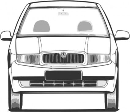 Car Front View Clip Art