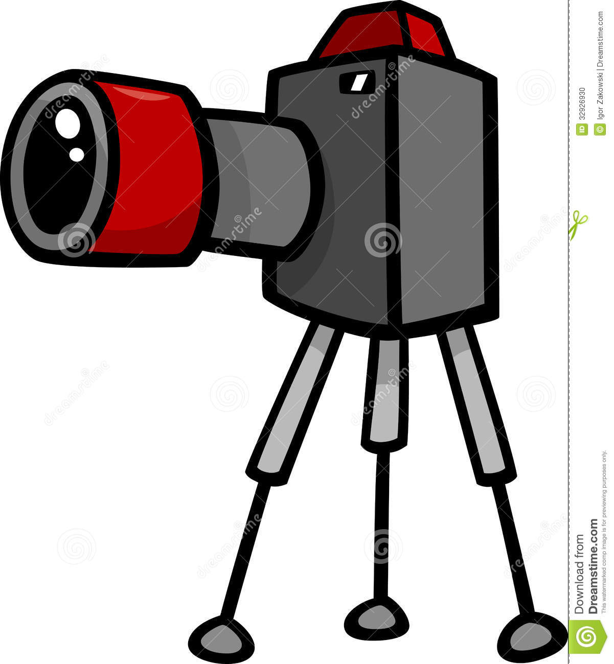 Cartoon Camera Clip Art