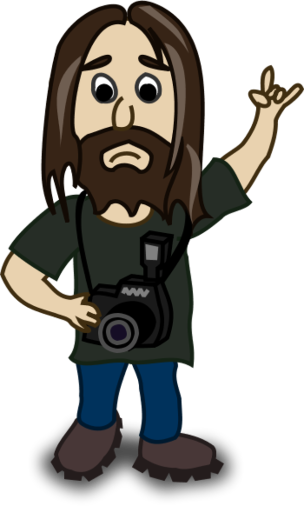 Cartoon Camera Man Clip Art