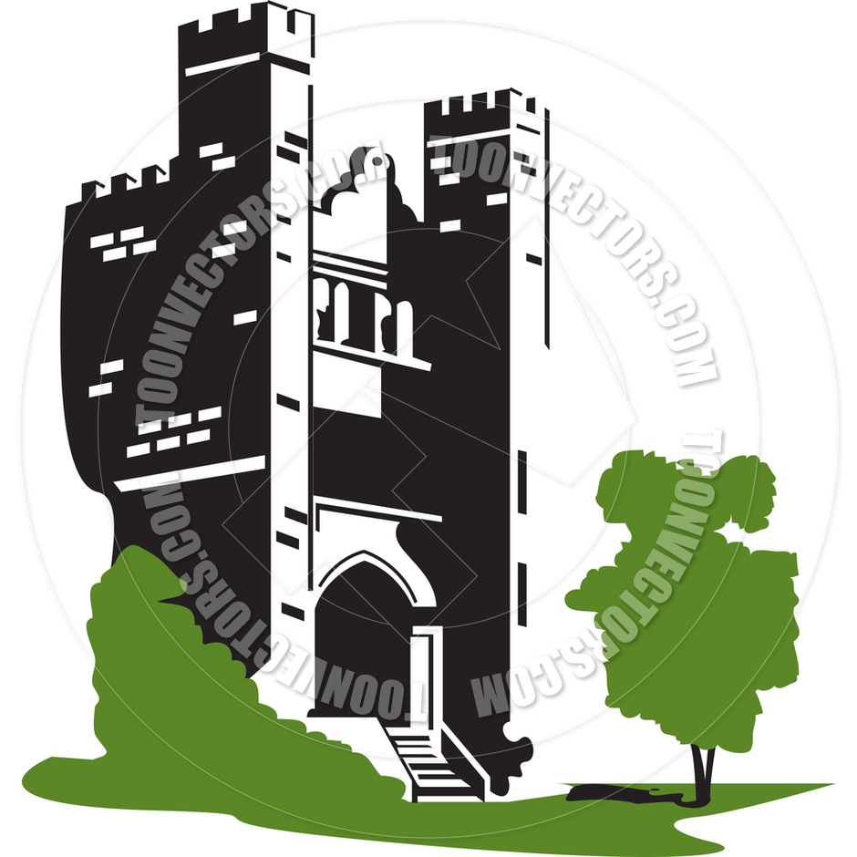 Cartoon Castle Clip Art