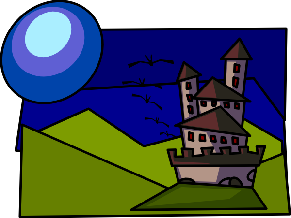 Cartoon Castle Clip Art