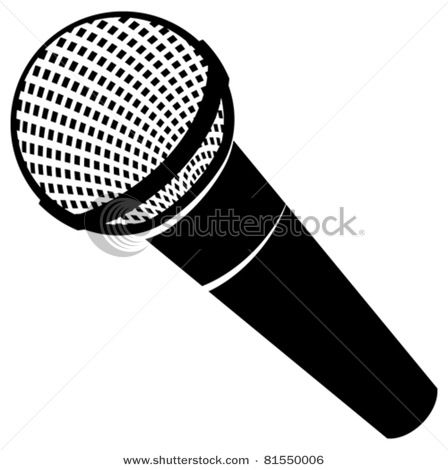 Cartoon Microphone Clip Art