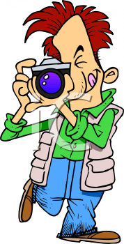 Cartoon Photographer Clip Art