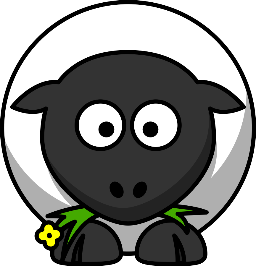 Cartoon Sheep Clip Art Free