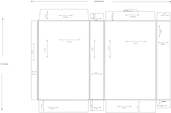 Cereal Box Template