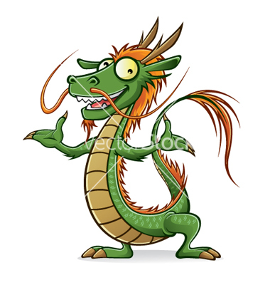 Chinese Dragon Vector Art