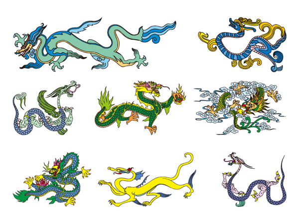 Chinese Dragon Vector