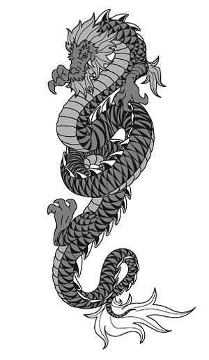 Chinese Dragon Vector