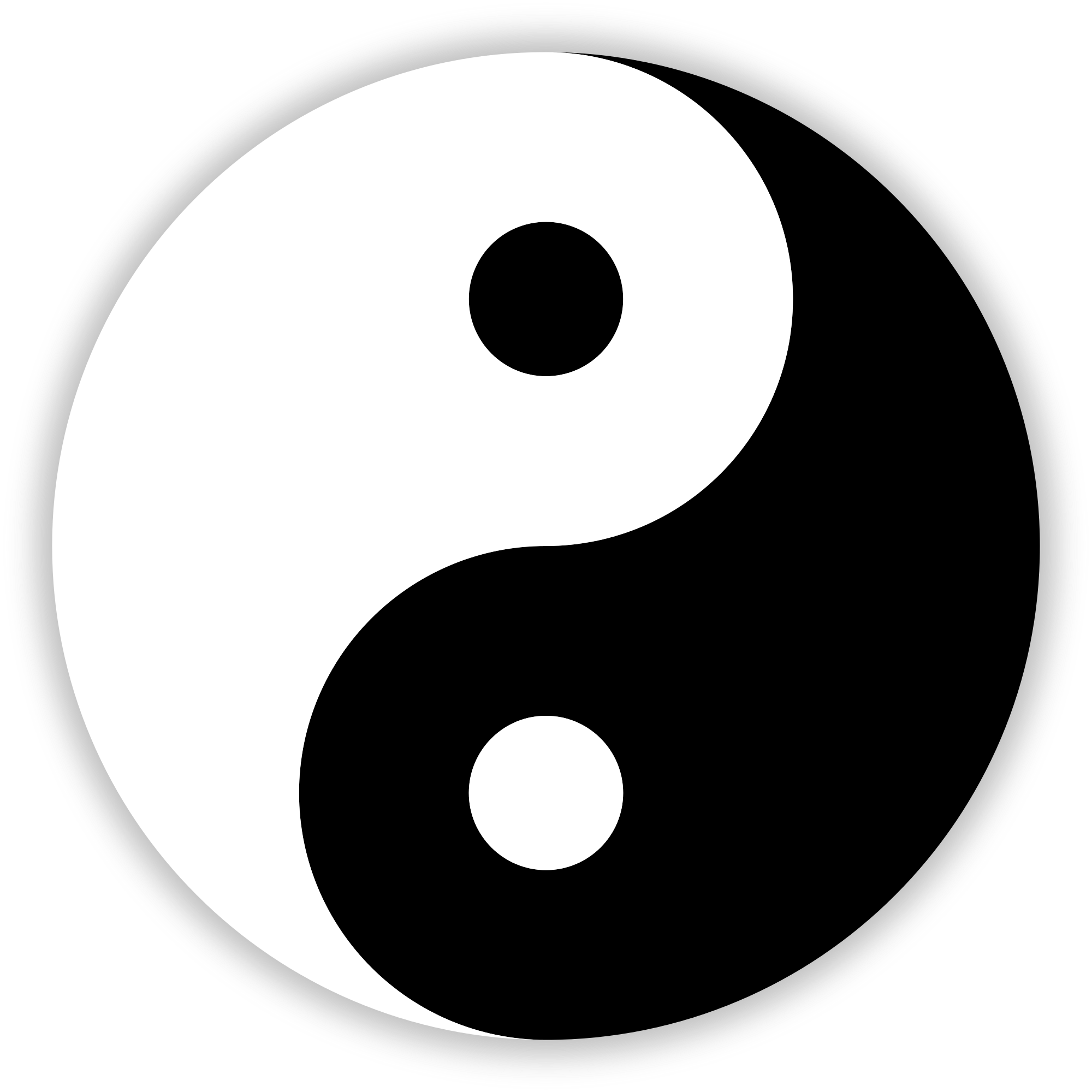 Chinese Symbol Black and White