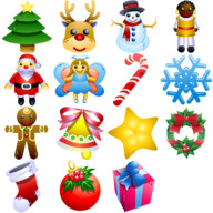 Christmas Holiday Icons