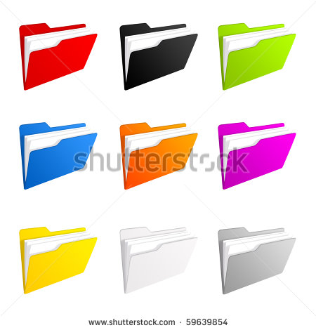 Colorful Folder Icons