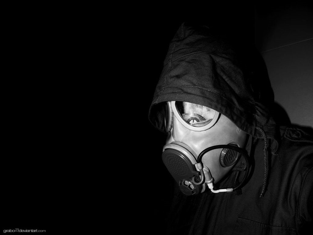 Computer Background Pictures of Cool Gas Mask