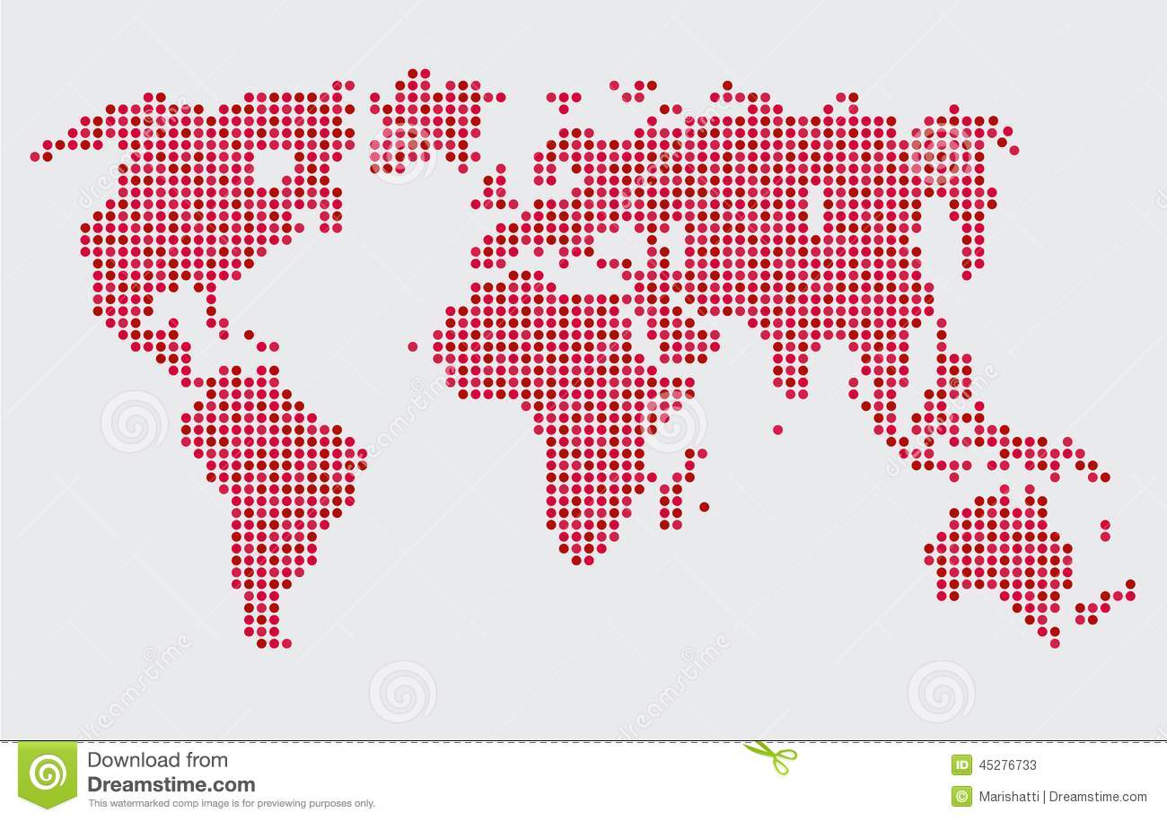 Computer Graphic World Map