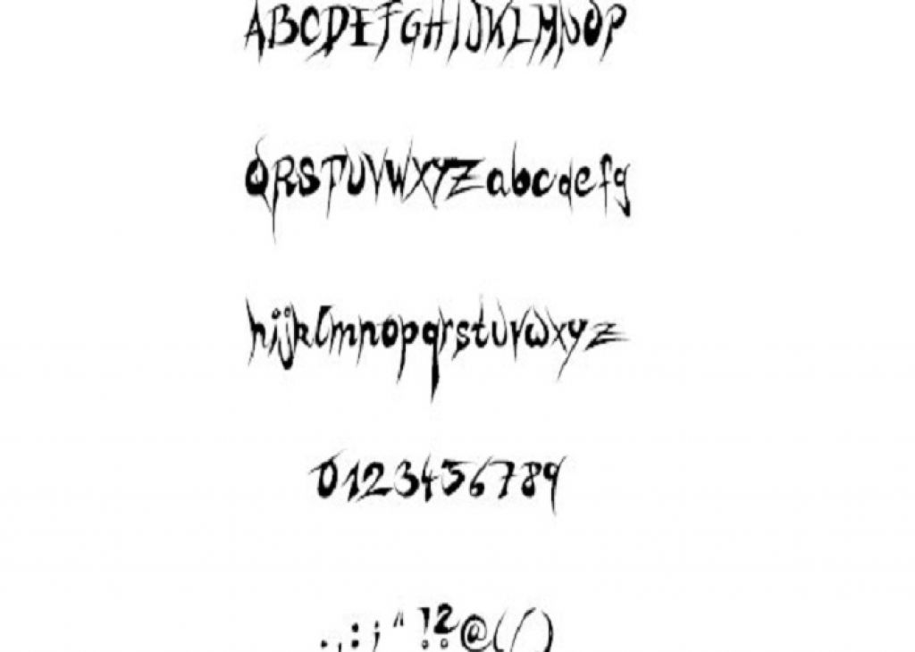 Cool Cursive Tattoo Fonts Cool Cursive Tattoo Fonts