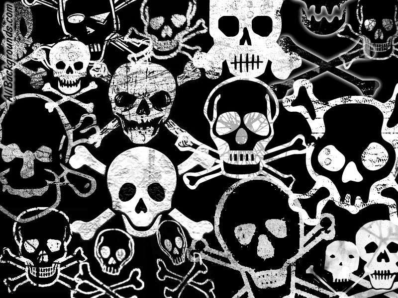 Cool Designs Skull and Crossbones