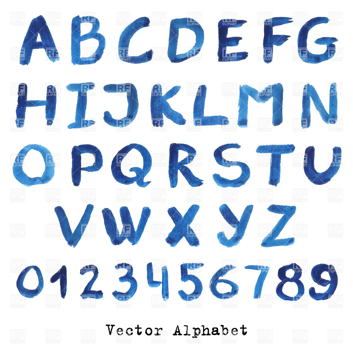 Cool Fonts Alphabet Free Hand