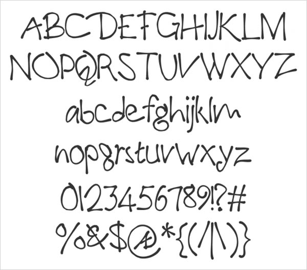 Cool Fonts to Draw by Hand
